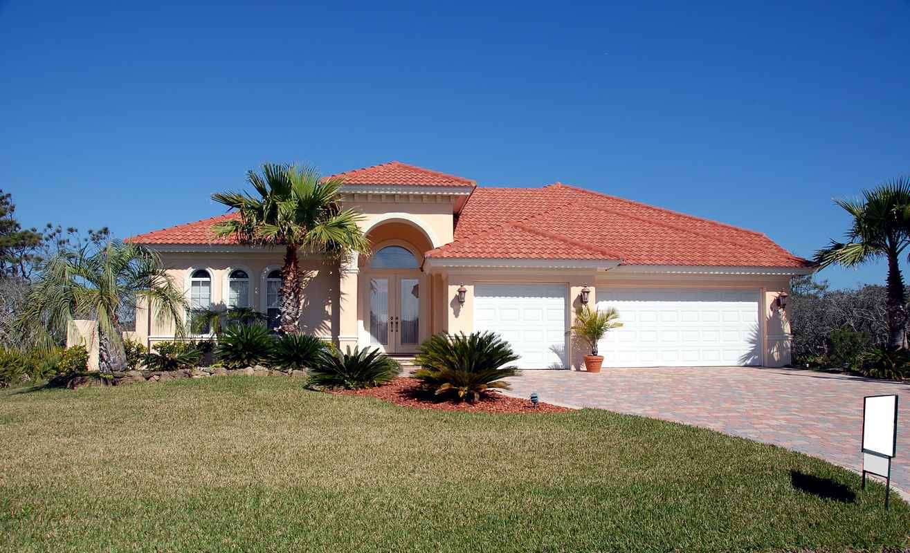 South Florida home front with impact windows and doors